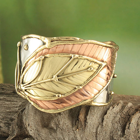 Leaf Cuff Bracelet